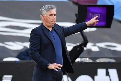 Carlo Ancelotti, técnico de Real Madrid