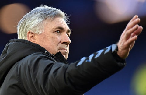 Carlo Ancelotti, técnico de Everton