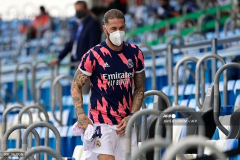 Sergio Ramos, defensor español