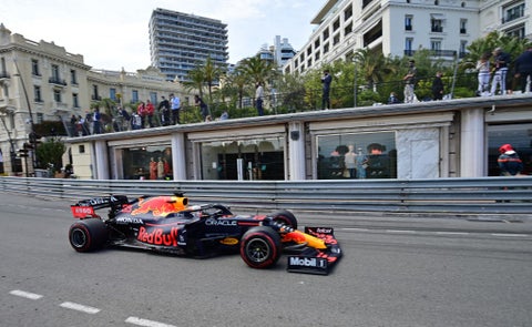 Max Verstappen en el Gran Premio de Mónaco de 2021