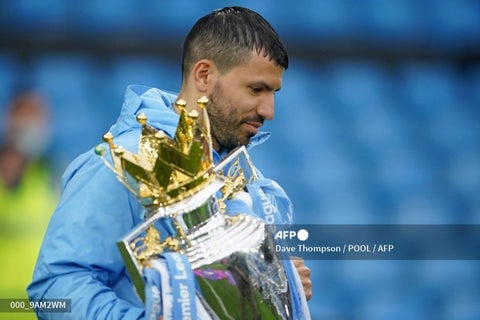 Sergio Agüero se despide del Manchester City