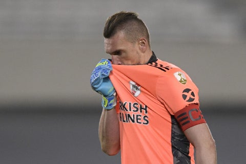 Armani se iría de River y su remplazo juega en el fútbol colombiano