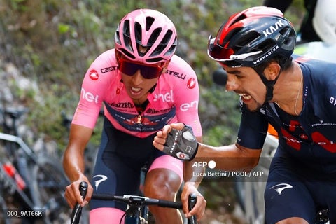 Egan Bernal y Dani Martínez, Giro de Italia