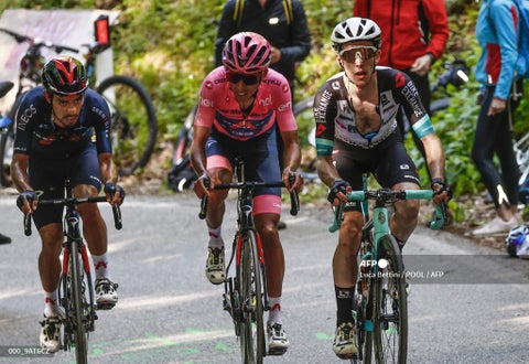 Simon Yates y el ataque a Egan Bernal