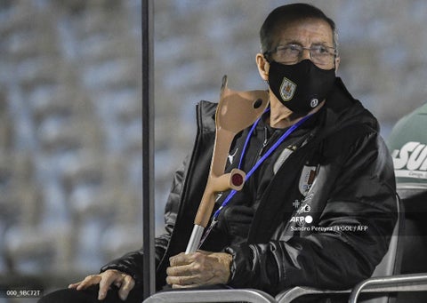 Óscar Tabárez, DT de Uruguay