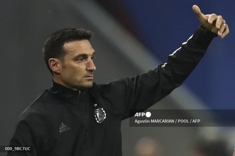 Scaloni, técnico de Argentina