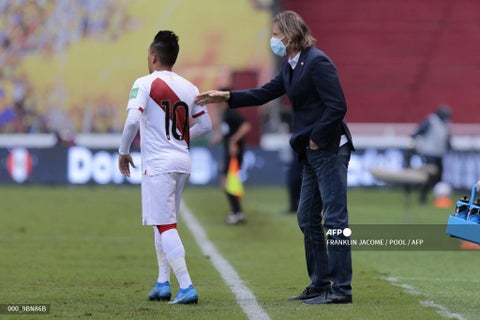 Ricardo Gareca, selección Perú