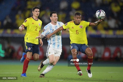 Selección Colombia vs Argentina