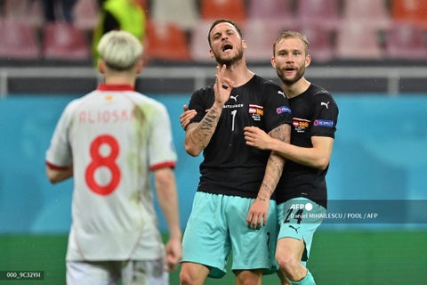 Austria vs Macedonia; Eurocopa 2021