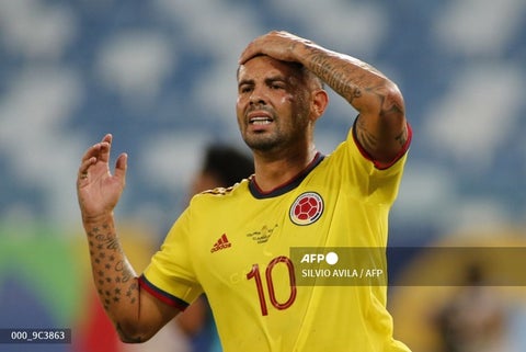 Edwin Cardona, jugador de Colombia