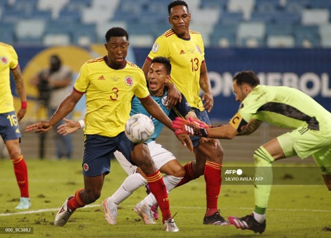 Colombia vs Ecuador; Copa América 2021