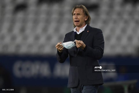 Ricardo Gareca, técnico de Perú
