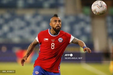 Vidal, jugador de Chile