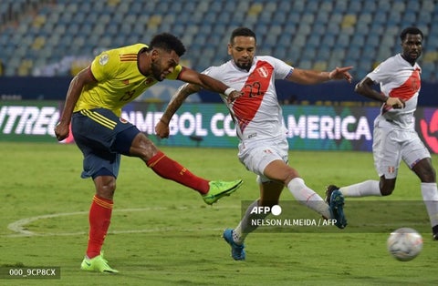 Miguel Ángel Borja, delantero de la Selección Colombia
