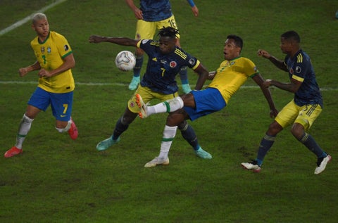 Brasil vs Selección Colombia, Eliminatorias Sudamericanas