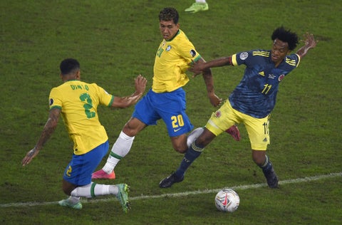 Selección Colombia vs Brasil, Eliminatorias Qatar