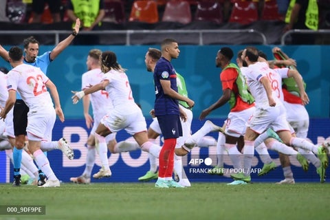 Mbappé falló el penal de Francia vs Suiza
