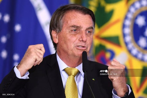 Jair Bolsonaro, presidente de Brasil