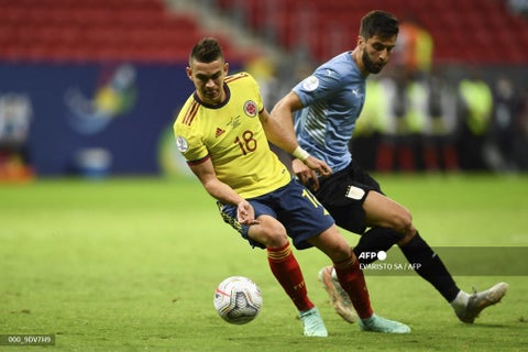 Colombia vs Uruguay, Eliminatorias Qatar 2022