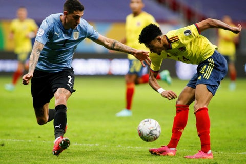 Uruguay vs Colombia, Eliminatorias Qatar 2022