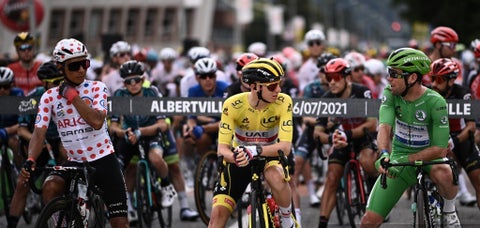 Pogacar y Nairo - Tour de Francia 2021