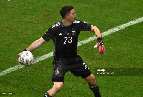 Emiliano Martínez, arquero argentino