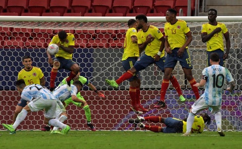 Selección Colombia vs Argentina, Eliminatorias