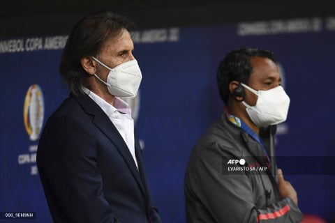 Ricardo Gareca - técnico de Perú