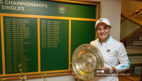 Ashleigh Barty, tenista australiana