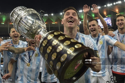 Lionel Messi, campeón de Copa América