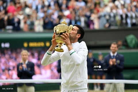Novak Djokovic - Wimbledon 2021