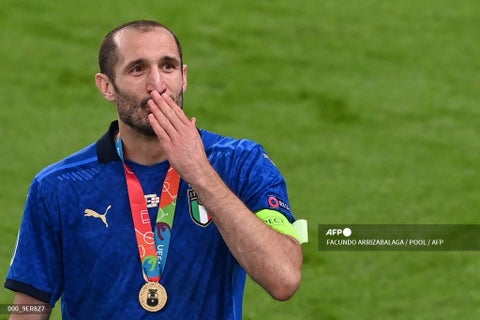 Giorgio Chiellini, defensor italiano