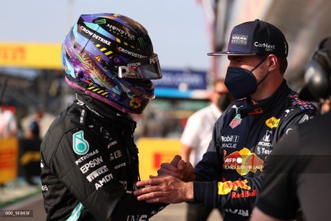 Hamilton y Verstappen - Fórmula 1