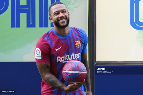 Memphis Depay, futbolista de Barcelona