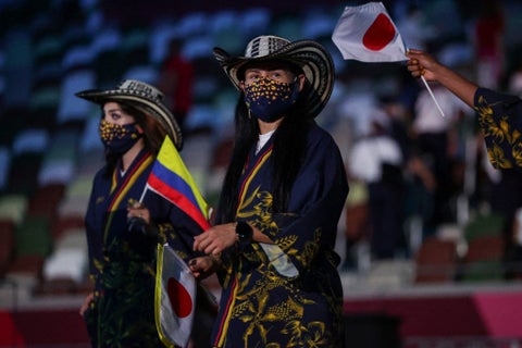 Desfile de Colombia en los Juegos Olímpicos