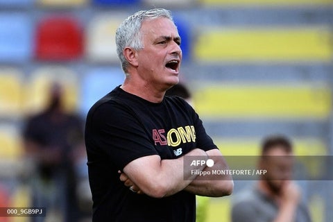 José Mourinho, técnico Roma