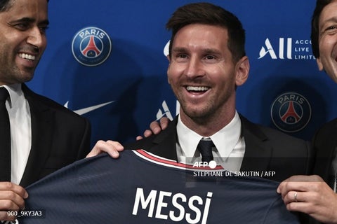 Messi, presentación con PSG