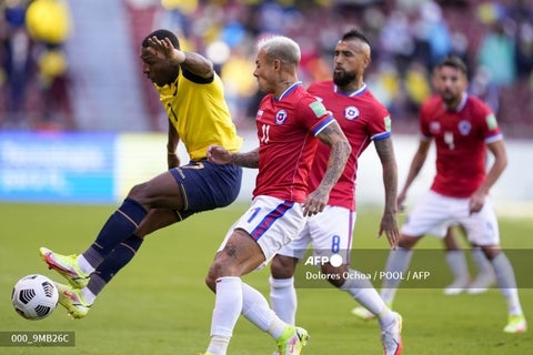 Partido Ecuador vs Chile, eliminatoria a Catar 2022