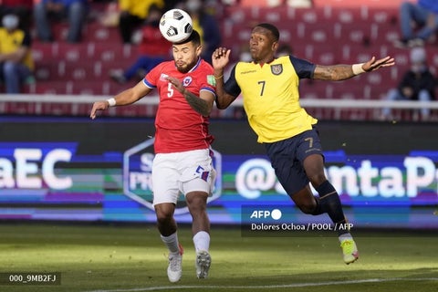 Ecuador vs Chile, eliminatoria