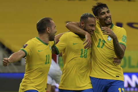 Neymar, Brasil, Eliminatorias Qatar 2022