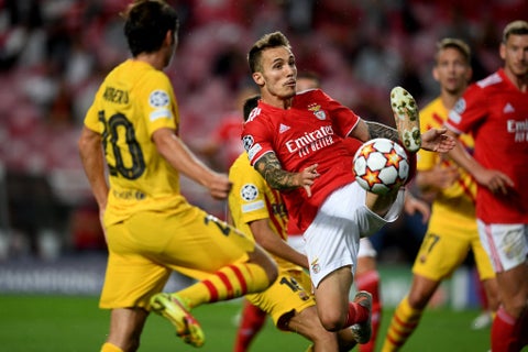 Benfica vs Barcelona; Champions League