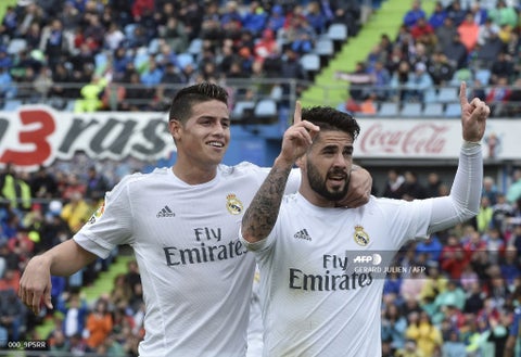 Isco, Real Madrid, James Rodríguez