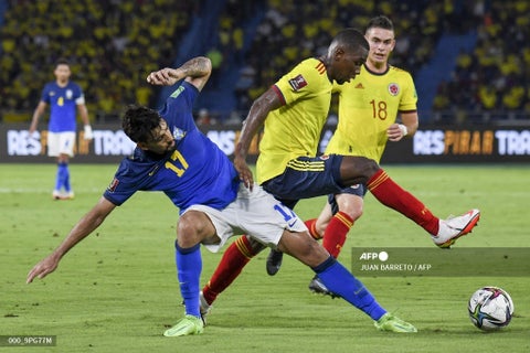 Colombia vs Brasil 2021-2