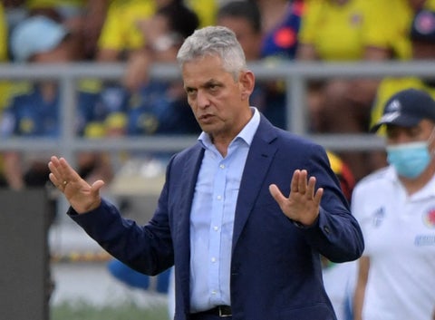 Reinaldo Rueda, Eliminatorias Qatar 2022, Selección Colombia