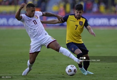 Ecuador vs Venezuela 2021-2