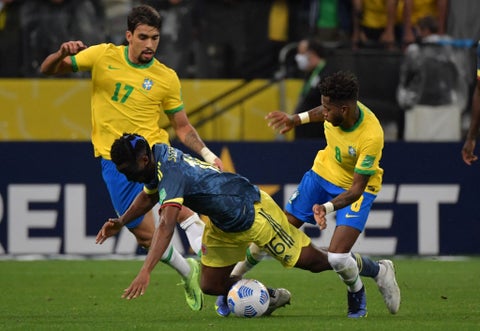 Brasil vs Colombia 2021-II