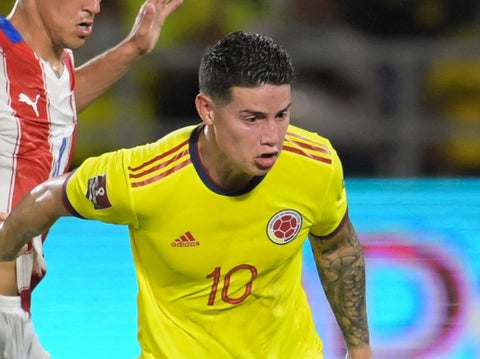 Colombia vs Paraguay 2021-2