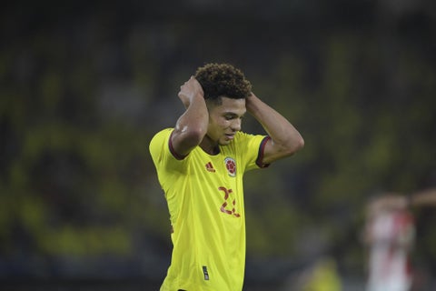 Diego Valoyes, jugador de la Selección Colombia de mayores