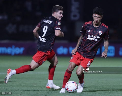 River Plate 2021-II; Julián Álvarez y Jorge Carrascal