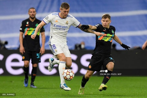 Real Madrid vs Inter 2021-2